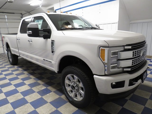 New 2019 Ford F 350sd Platinum White With Navigation 4wd For Sale In Rifle Co