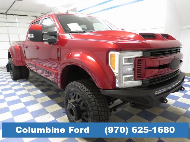 New 2019 Ford F 450sd Lariat Red 4wd For Sale In Rifle Co