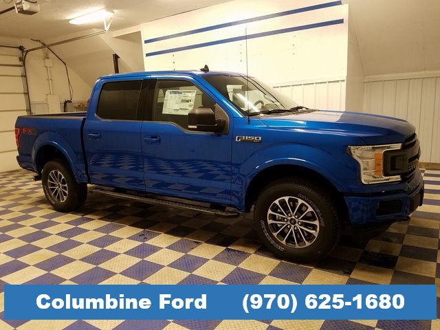 New 2019 Ford F 150 Xlt Blue 4wd For Sale In Rifle Co