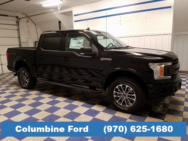 New 2019 Ford F 150 Xlt Black 4wd For Sale In Rifle Co