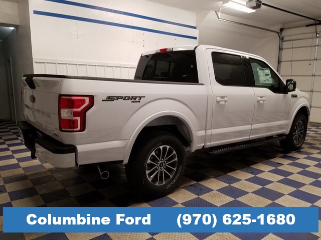 New 2019 Ford F 150 Xlt White 4wd For Sale In Rifle Co